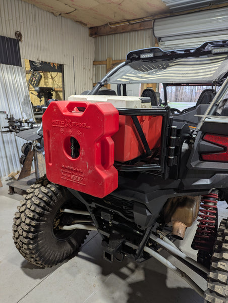 Swing out tailgate with packout Fits with or without OEM rear bumper