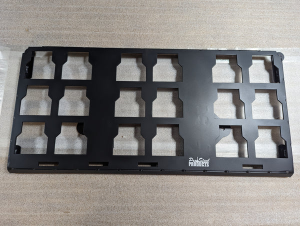 Triple 40qt heavy duty packout plate