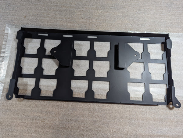 Triple 40qt heavy duty packout plate