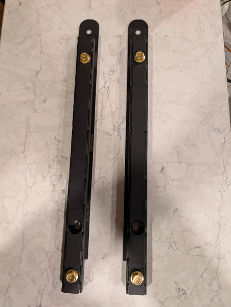Seat slider relocation bracket 3 inch back fits all years with 10 mm bolts