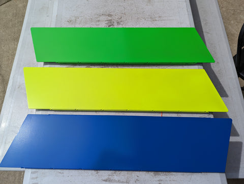 Insert panels for pro steel door gates