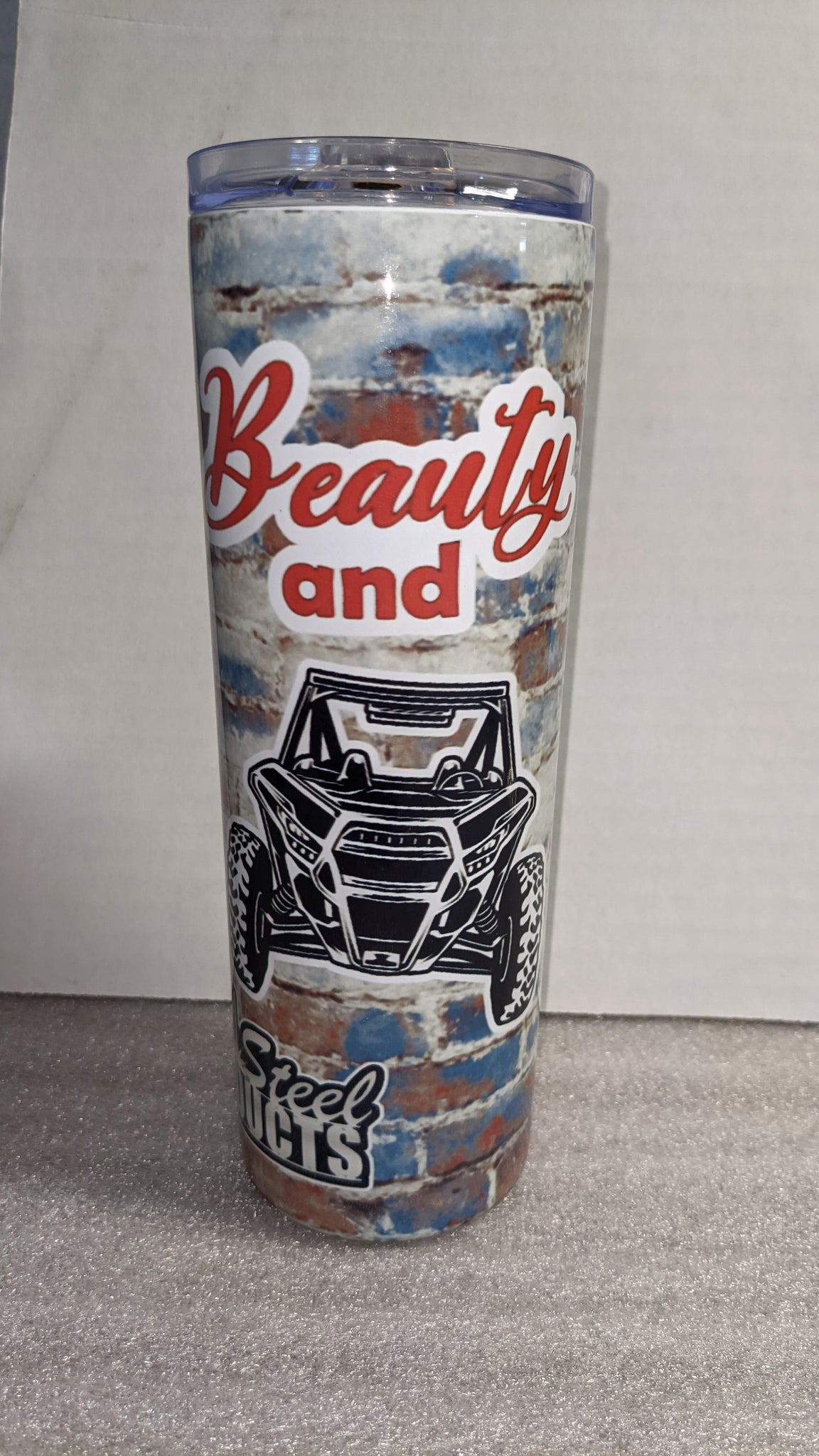Beauty and the Beast KRX Insulated Cup with straw
